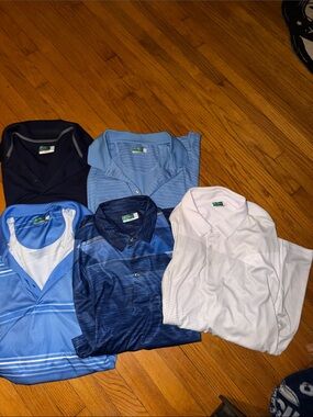 Men's Ben Hogan Performance Polo Shirts- set of 5, great condition size 3XL